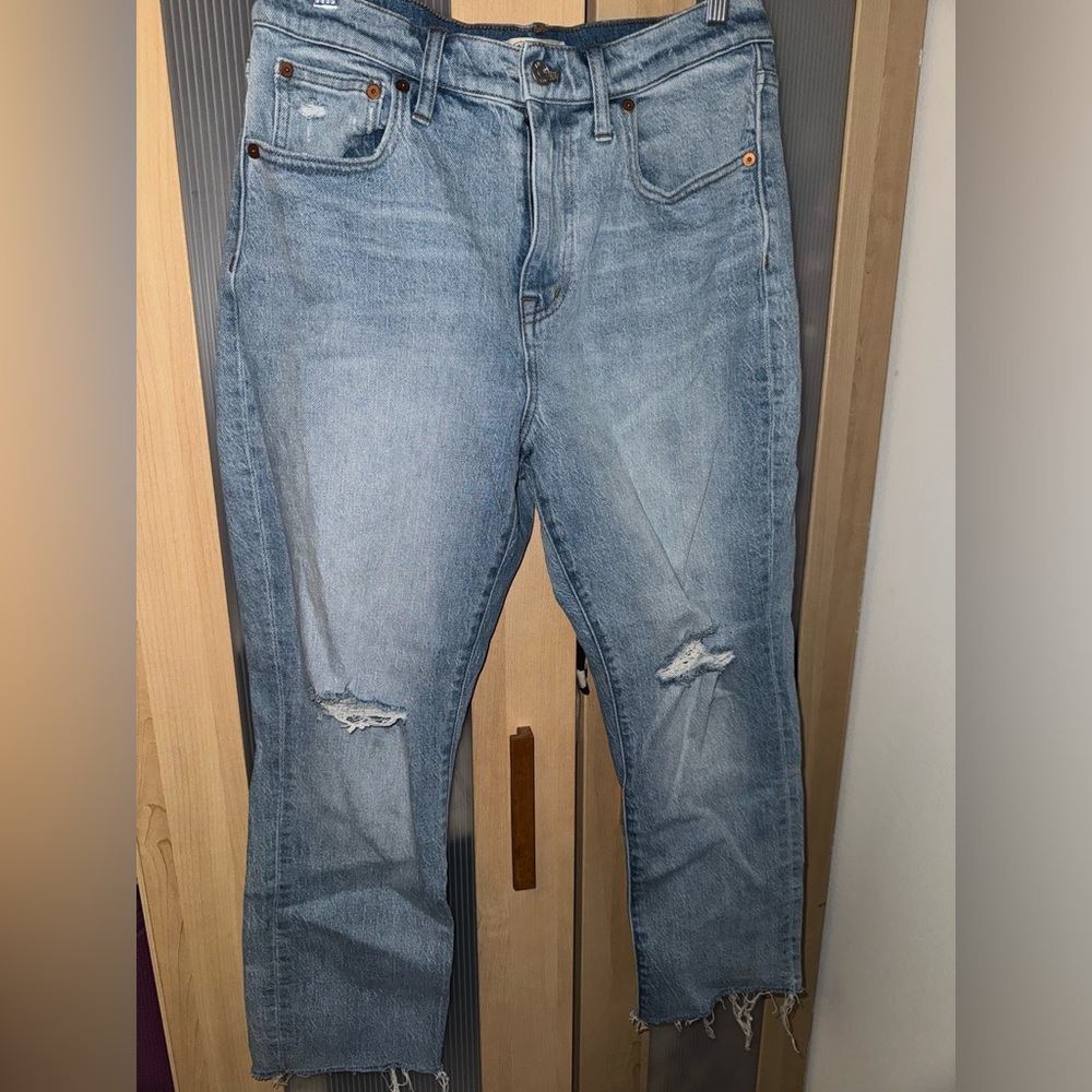 Madewell High-Rise Slim Boyjean